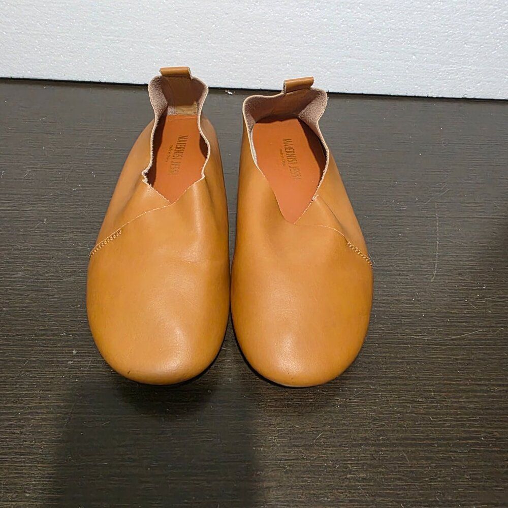 Maiernisi Jessi Brown Balet Flat Slip on Soft Comfortable Shoes 6,5? - Picture 10 of 13